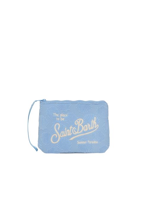 Pochette Aline Sponge in spugna Azzurro Mc2 Saint Barth | ALI000300524L
